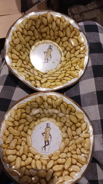 Vintage Mr.Peanut Bowls