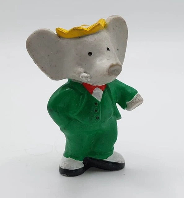Figurine Nelvana Babar - La Reine Céleste (2002) - Collection Dessin Animé, Sans Emballage, Très Bon état