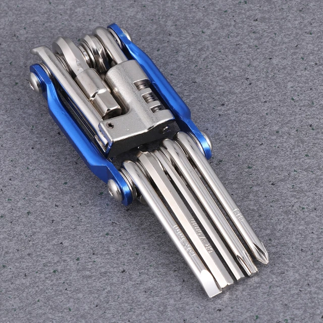 Chiave di riparazione bicicletta set di riparazione accessori multifunzione