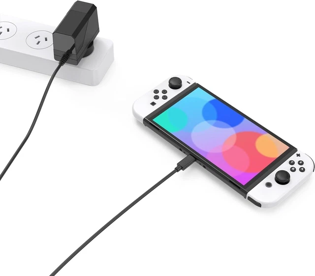 Powerwave Switch AC Adapter for Nintendo Switch Consoles Charging Stations 3