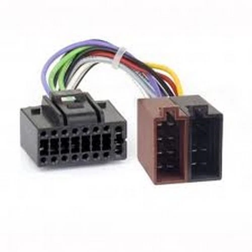 Din Iso Coche Radio Adaptador Cable Enchufe 16-P Para JVC Kd-Ar Kd-Bt