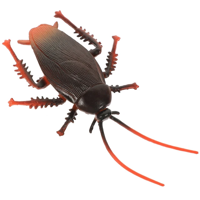 120 Scarafaggi Finti Realistici Per Scherzi – Insetti Finti In Plastica 4,4 Cm Per Halloween E Pesce D'Aprile