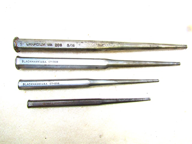 Drift punches, 4 pieces