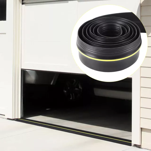 10/20FT Universal Garage Door Bottom Threshold Seal Strip Weatherproof Rubber US