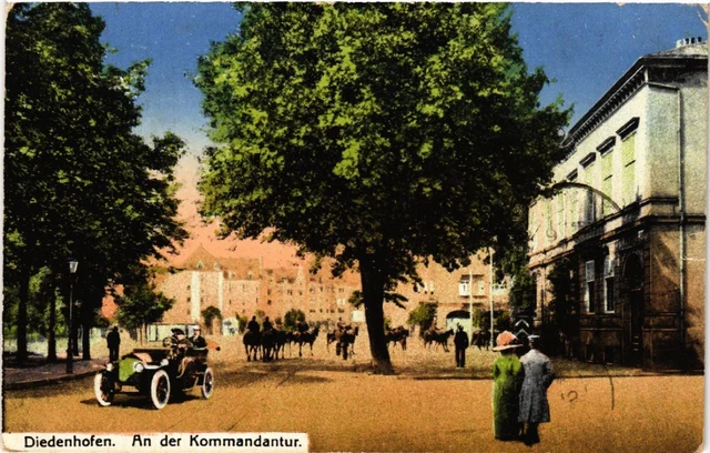 CPA AK DIEDENHOFEN - At the Command Office (454581)