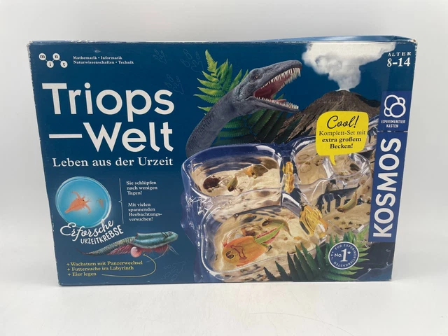 Kosmos Triops Welt Leben aus der Urzeit Krebse Züchten Set B-Ware