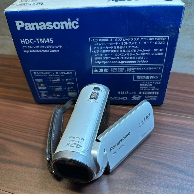 PANASONIC HDC-TM45 VIDEO Camera 0525V41 $201.99 - PicClick
