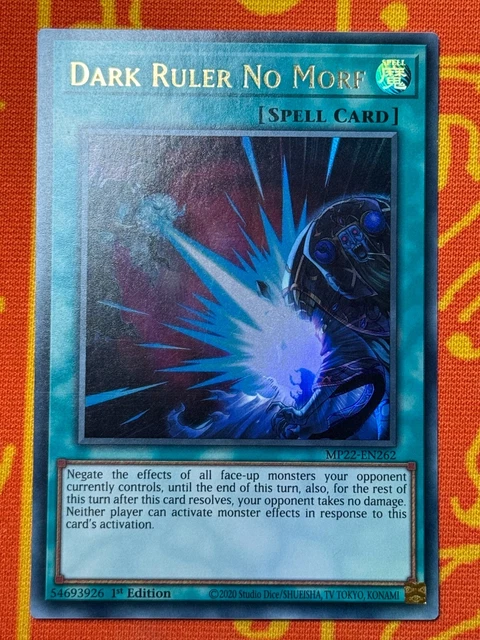 YuGiOh! X3 Dark Ruler No More [MP22-EN262] Ultra Raro; Playset - Foto 9