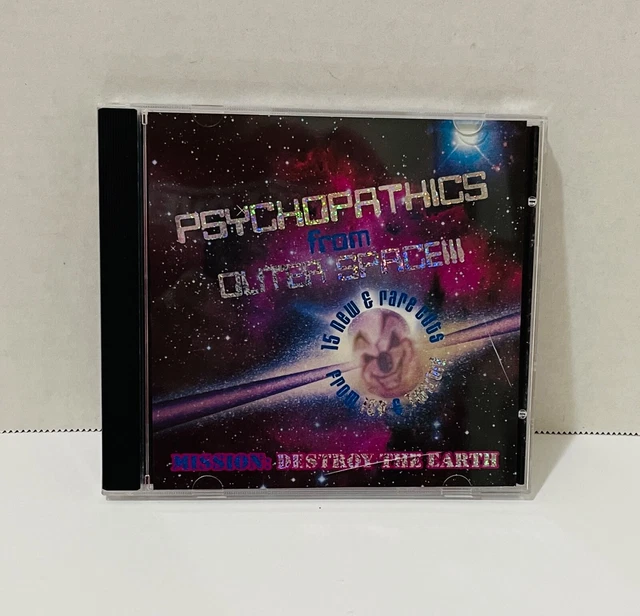Psychopathics From Outer Space CD ICP Twiztid ARTWORK & CASE ONLY A6