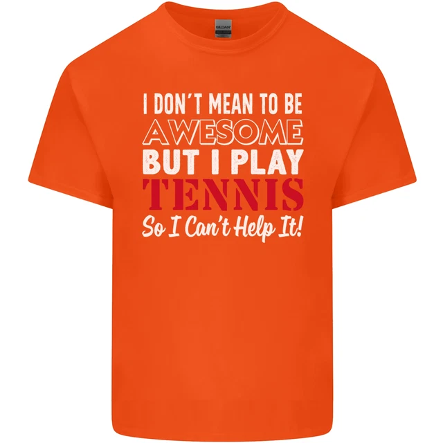 T-shirt top da uomo in cotone I Dont Mean to Be but I Play 12