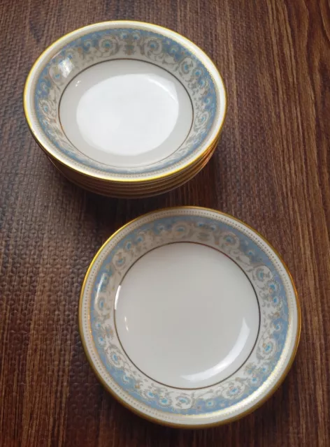 Noritake ivory china 7119 moonlight small dish bowl 5.5" Set of 6