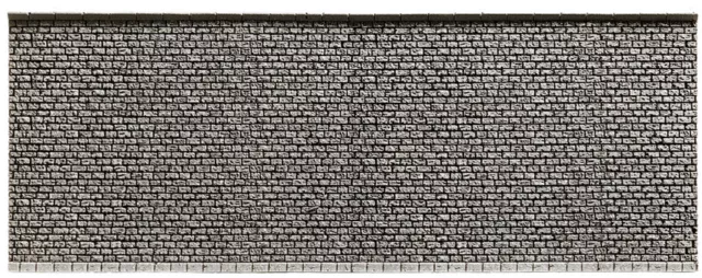 NOCH 58054 Scala HO Muro di contenimento in pietra - misure cm. 33,4 x 12,5