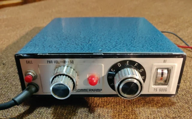 Sommerkamp TS 600G ricetrasmettitore cb 8 canali da riparare tx ok rx ko mod. ko