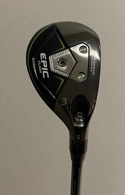 Callaway Epic Flash 3er Hybrid 18 Grad Stiff-Flex NEU VK 329,00€ -33%