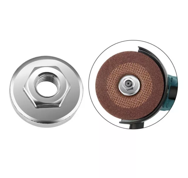 1PC 100 Type Angle Grinder Pressing Plate Refitting Clamping Plate Hexagon Nut