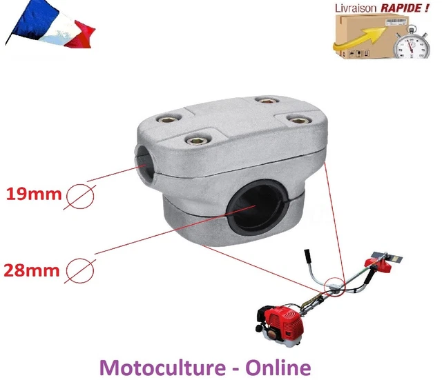 PALIER / JONCTION / Connecteur Pour Tube 26mm Axe 9 Dents Pour Débroussailleuse EUR 29,00 - FR