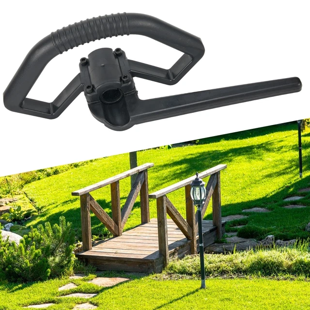 Wrohto Poignée Débroussailleuse Ergonomique Angle Réglable - Accessoire Jardin Fixation Rapide