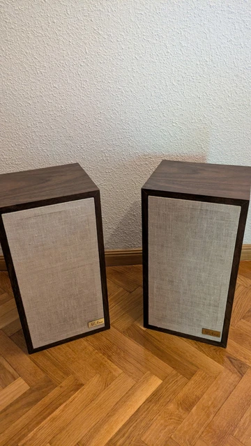 ACOUSTIC RESEARCH AR-4XA Vintage Hi-Fi Bookshelf Speakers Rare EUR