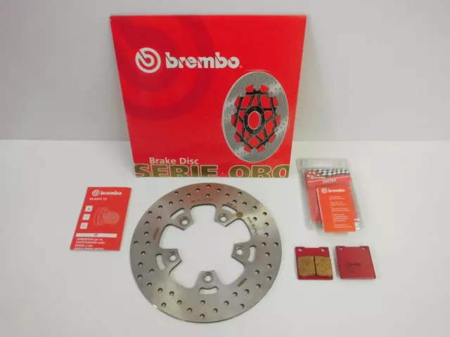 Brembo Bremsscheibe + Bremsbeläge Bremse hinten Suzuki GSX 600 750 1200 F FU