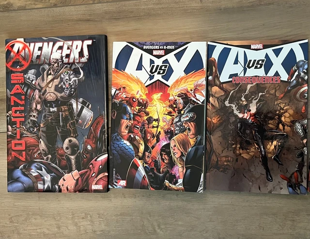 marvel comics, avengers vs x-men, sanction, & consequences (complete story)