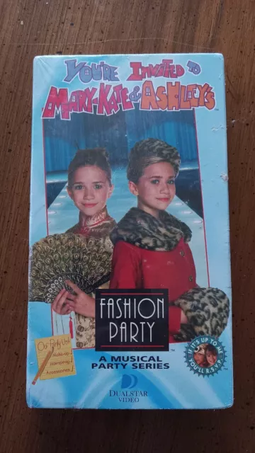YOU’RE INVITED TO Mary-Kate Ashleys Fashion Party VHS Sealed Olsen ...