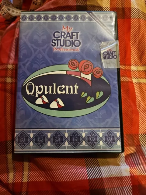 My Craft Studio Professional Opulent Pc Cd Rom Acceptable Condition