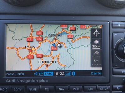 DVD pour Audi RNS-E cartographie mise à jour 2020