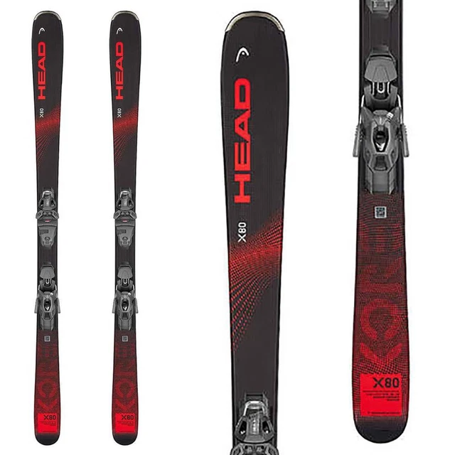 Head Kore X 80 LYT-PR Skis with Head PRW 11 GW Bindings 2023
