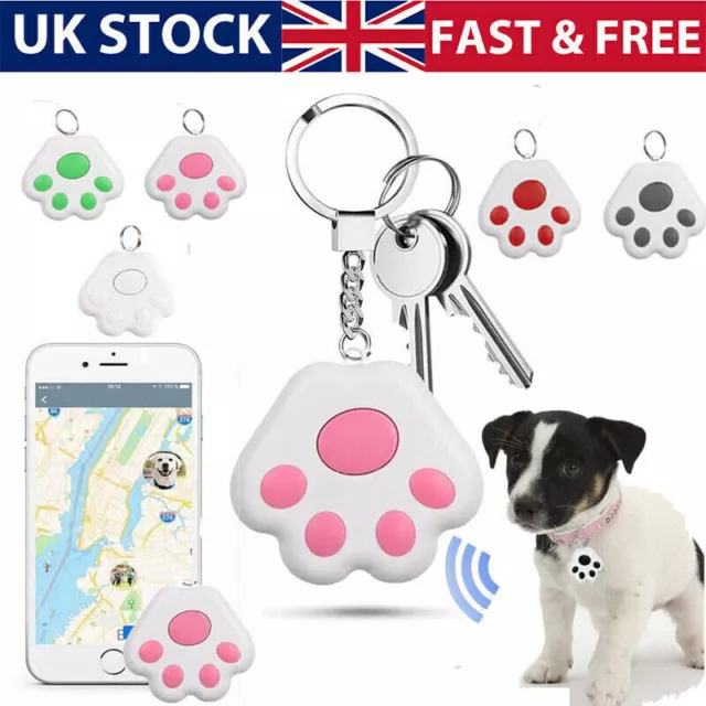 Wallet Key Finder Bluetooth GPS Tracker Pet Luggage Locator Antilost Smart Alarm