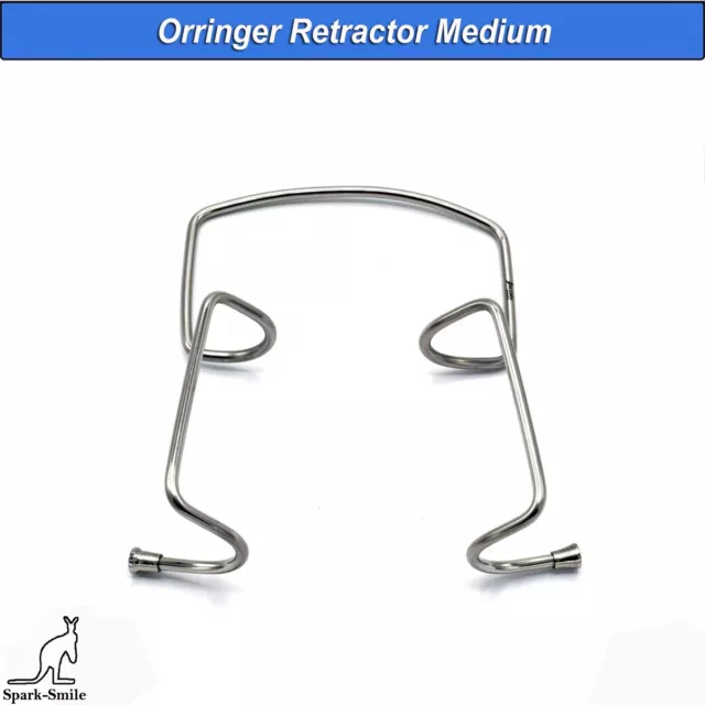 Dental Self Retaining Cheek & Lip Metal Wire Retractors Oringer Retractor Medium