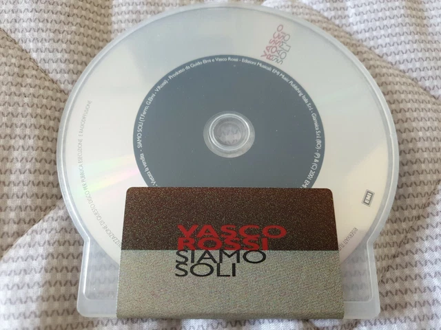 Vasco Rossi Cd Promo Rarissimo Siamo Soli Conchiglia.OTTIME CONDIZIONI!!