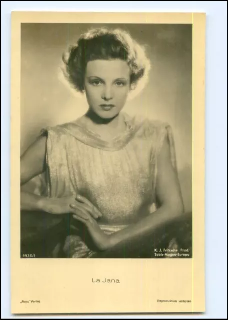 XX13450/ La Jana Tänzerin +  Schauspielerin Ross Foto AK ca.1940