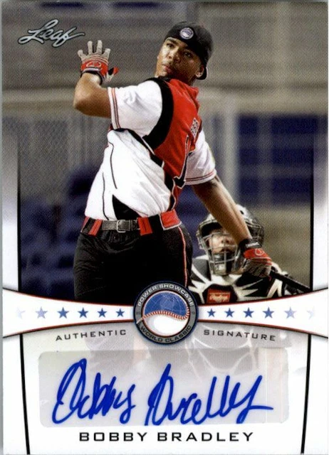 BOBBY BRADLEY 2013 Leaf Power Showcase autographe recrue auto RC EUR 16 ...