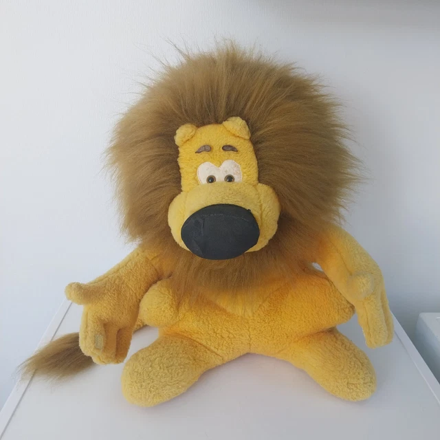 Grande Peluche Vintage AJENA LION – Credit Lyonnais Tour De France Cycliste 80's