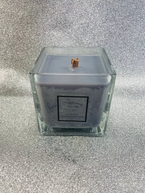 Highly scented, handmade, Zoflora-like, Cube, soy wax candle