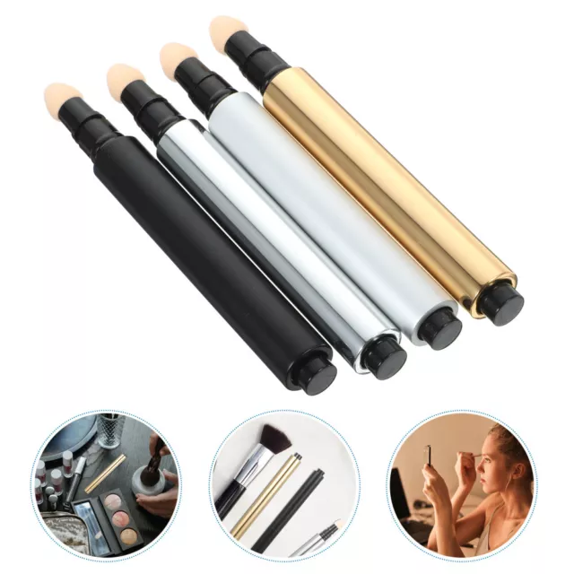 4pcs Empty Concealer Tube Liquid Foundation Pressing Pen BB Cream Container-EM