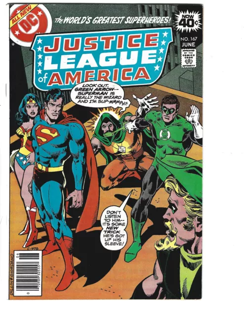 Justice League of America #167 (6/79) FN(6.0) Identity Crisis! Great Bronze Age!