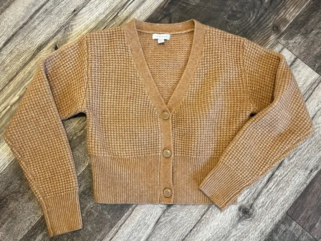 Topshop  Knitted Crop Cardigan