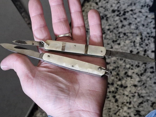Couteau de poche Le petit Bugiste robinier par Frédéric Maschio