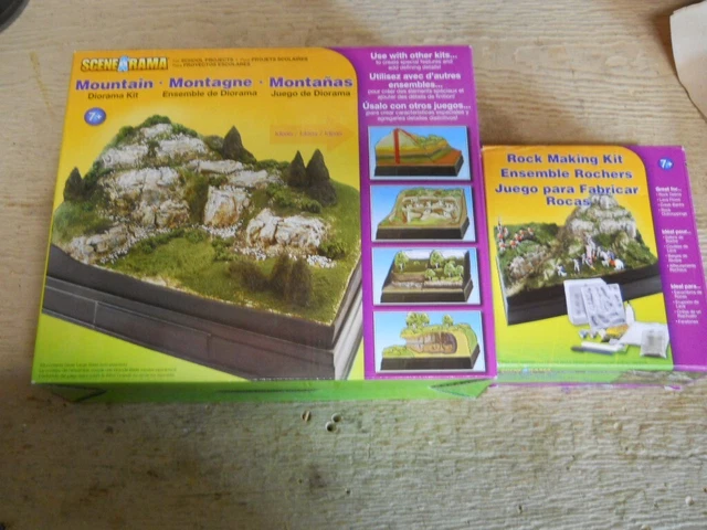 Woodland Scenics  Mountain & Rock  Scene-A-Rama Diorama Kit (2 kits)
