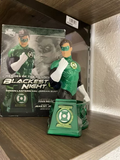 blackest night bust Hal Jordan #1075 Of 3500