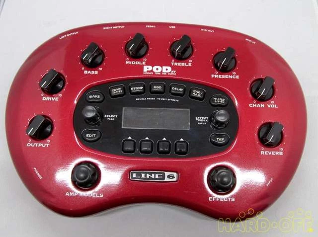 Line6 Pod Xt Foot Switch Guitar Effector Tested Working