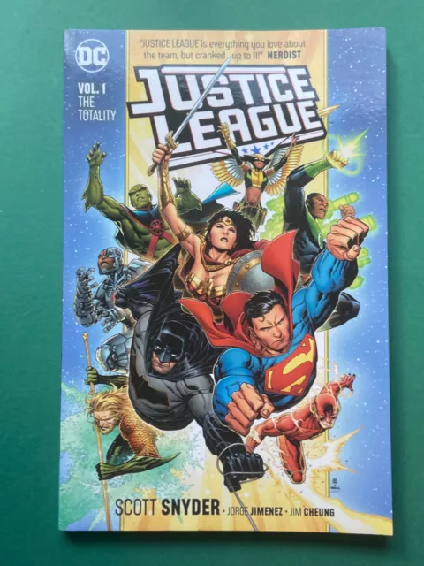 Justice League Vol 1 The Totality TPB NM (DC '18) 1st Print Graphic Novel Snyder