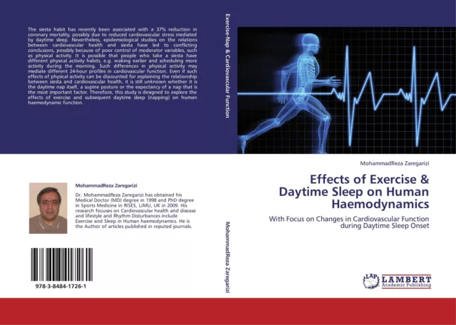 Effects of Exercise & Daytime Sleep on Human Haemodynamics Zaregarizi Buch 2012