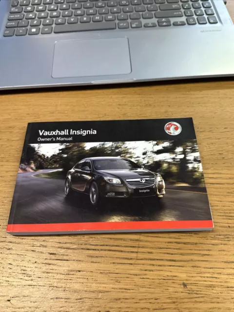 VAUXHALL INSIGNIA OWNERS MANUAL / HANDBOOK Covers Years 2008- 2013