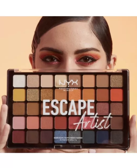 NYX Professional Makeup Escape Artist Eye Shadow Palette 40 Shade