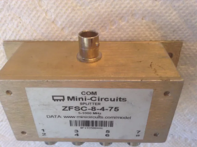 Mini Circuits ZFSC-8-4-75 Splitter 3