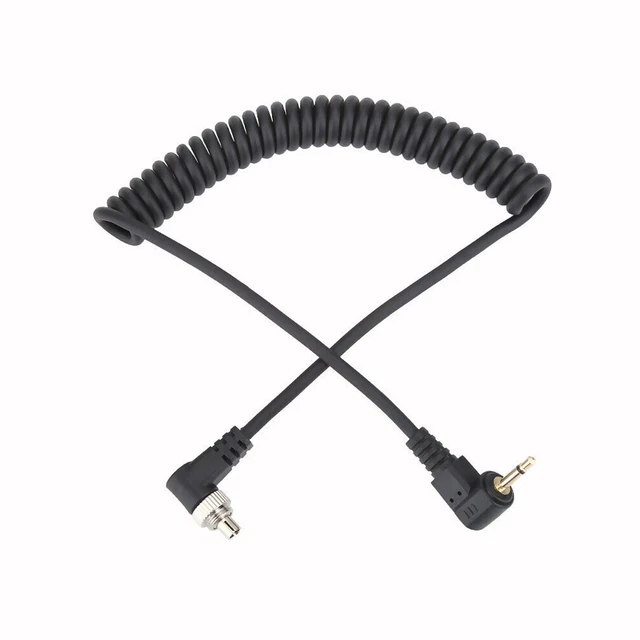 NEW 2.5mm To Male Flash PC Sync Cable Camera Flash Trigger Cord ( 100cm )BT