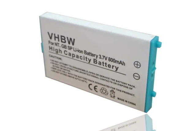 Vhbw - vhbw Li-Ion batterie 1600mAh (3.6V) pour console de jeux