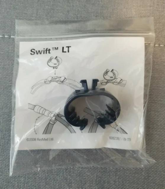 CPAP ResMed Swift LT Hose / Tube Clip Retainer Brand New In Package
